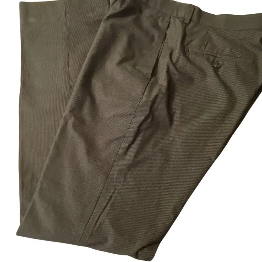 H&M Men’s Black Pinstriped Pants/Trousers